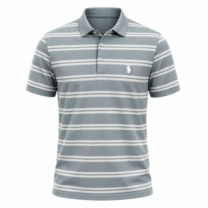 Herren Poloshirt – Gestreift