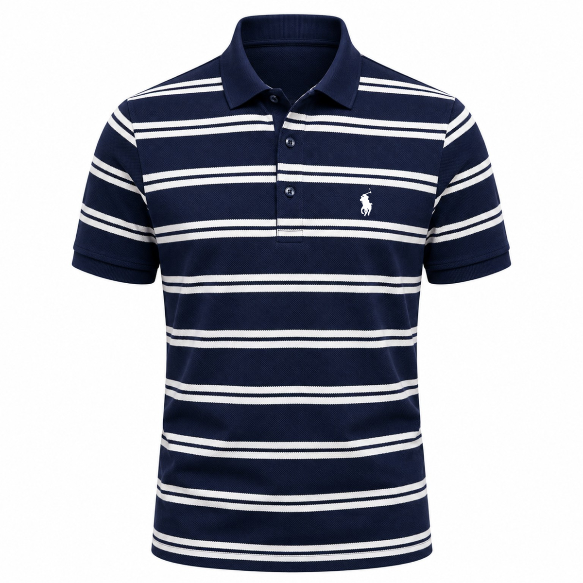 Herren Poloshirt – Gestreift