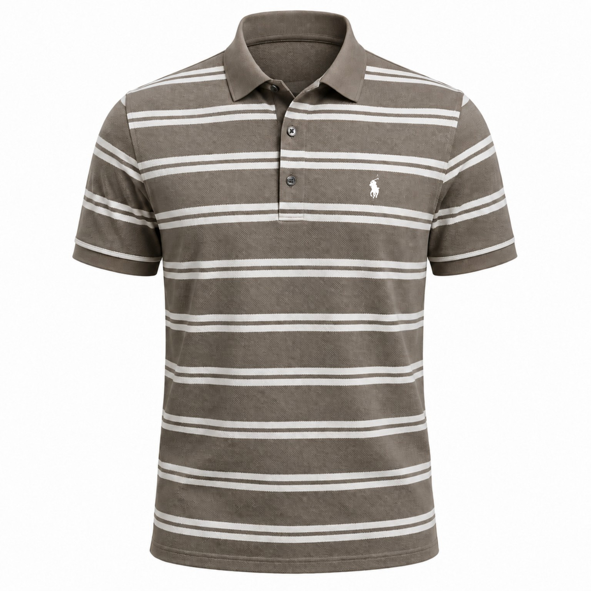 Herren Poloshirt – Gestreift