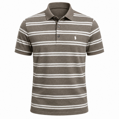 Herren Poloshirt – Gestreift